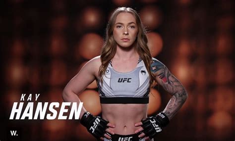 ufc girl onlyfans|How OnlyFans has helped Kay Hansen support MMA career